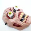 GHOST MASK WITH SPRING MOVEABLE EYES / HALLOWEEN PARTY GHOST MASK - Image 5