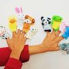 FINGER ANIMAL PUPPETS (SET OF 10) / FINGER CARTOONS SET / PRODUCTION SMALL FINGER ANIMALS FOR MAGIC - Image 4
