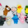 FINGER ANIMAL PUPPETS (SET OF 10) / FINGER CARTOONS SET / PRODUCTION SMALL FINGER ANIMALS FOR MAGIC - Image 3