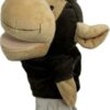 MONKEY VENTRILOQUISM HAND PUPPET / VENT MONKEY PUPPET / TALKING BANDAR PUPPET - Image 3