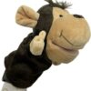 MONKEY VENTRILOQUISM HAND PUPPET / VENT MONKEY PUPPET / TALKING BANDAR PUPPET - Image 5
