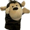MONKEY VENTRILOQUISM HAND PUPPET / VENT MONKEY PUPPET / TALKING BANDAR PUPPET - Image 8