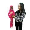 VENT MONKEY PUPPET (PINK) / VENTRILOQUISM TALKING PUPPET - Image 3