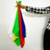 4 SQUARE BLENDO MAGIC TRICK / FOUR HANKIES TO SQUARE BLENDO MAGIC - Image 8