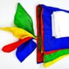 4 SQUARE BLENDO MAGIC TRICK / FOUR HANKIES TO SQUARE BLENDO MAGIC - Image 5