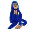 VENT MONKEY PUPPET (BLUE) / VENTRILOQUISM TALKING PUPPET - Image 3