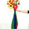SILKS TO FLOWER BOUQUET MAGIC TRICK / HANKIES TO FLOWER PRODUCTION MA - Image 3