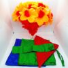 SILKS TO FLOWER BOUQUET MAGIC TRICK (RED FLOWER) / HANKIES TO FLOWER PRODUCTION MAGIC - Image 3