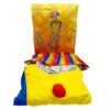 JOKER COSTUME FREE SIZE A-149 (ADULT) / CIRCUS CLOWN DRESS / FUNNY CUSTUME PARTY DRESS Elders Halloween Costume (XL) - Image 6
