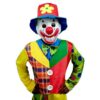 JOKER COSTUME FREE SIZE A-163 (ADULT) / CIRCUS CLOWN DRESS / FUNNY CUSTUME PARTY DRESS Elders Halloween Costume (XL) - Image 2