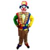 JOKER COSTUME TAIL COAT MODEL A-146  FREE SIZE (ADULT) / CIRCUS CLOWN DRESS / FUNNY CUSTUME PARTY DRESS Elders Halloween Costume (XL) - Image 3