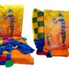 JOKER COSTUME FREE SIZE A-136 (ADULT) / CIRCUS CLOWN DRESS / FUNNY CUSTUME PARTY DRESS Elders Halloween Costume (X - Image 5