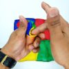 THUMB TIP SILKS TO THUMB BLENDO MAGIC TRICK / SILKS TO CLOTH MAGIC TRICK - Image 4