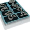 METAL PUZZLE KIT SET PART-2 (Set of 8) / Metal Brain Puzzle - Image 2