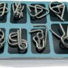 METAL PUZZLE KIT SET PART-2 (Set of 8) / Metal Brain Puzzle - Image 3