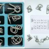 METAL PUZZLE KIT SET PART-2 (Set of 8) / Metal Brain Puzzle - Image 9
