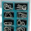 METAL PUZZLE KIT SET PART-2 (Set of 8) / Metal Brain Puzzle - Image 7