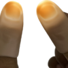 White Thumb TIP Light Magic (Set of 2) / DELIGHTING Thumb Finger Magic Trick - Image 5
