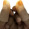 White Thumb TIP Light Magic (Set of 2) / DELIGHTING Thumb Finger Magic Trick - Image 3