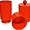 MINI RECEPTION TUBE MAGIC TRICK (RED, METAL) - Image 6