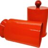 MINI RECEPTION TUBE MAGIC TRICK (RED, METAL) - Image 4