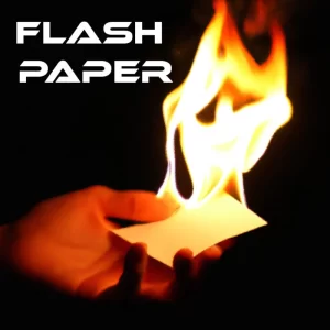 FLASH PAPER MAGIC (SET OF 4) / BAKERY FIRE PAPER MAGIC TRICK (20CM X 20CM)  – A Sarkar Magic World – Find Magician at Kolkata – Learn Magic – Indian  Magic Shop –