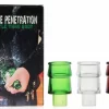 BOTTLE PENETRATION MAGIC TRICK / BOTTLE THROUGH BELLY MAGIC (SET OF 3 GIMMICK BOTTLE HEADS) - Image 2