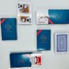 FISHING PREDICTABLE MARK CARD DECK MAGIC TRICK (4PCS) / MENTALIST CHINESE BOUTIQUE 8068 MARKED CARD MAGIC - Image 7