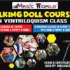 TALKING DOLL COURSE ONLINE (RECORDED) / VENTRILOQUISM CLASS ONLINE (12 CLASSES) WITH BOOK & PUPPET - Image 2