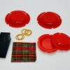 NESTED COIN PLATES MAGIC TRICK / COIN APPEAR MAGIC PALTES GIMMICK - Image 3
