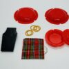 NESTED COIN PLATES MAGIC TRICK / COIN APPEAR MAGIC PALTES GIMMICK - Image 4