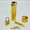 BILL TUBE MAGIC / NOTE VANISHING TUBE MAGIC TRICK (GOLDEN) - Image 3