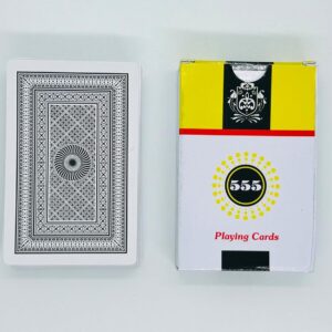 555 Mark Playing Card Deck (Black)