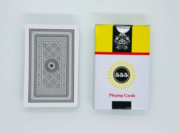 555 Mark Playing Card Deck (Black)