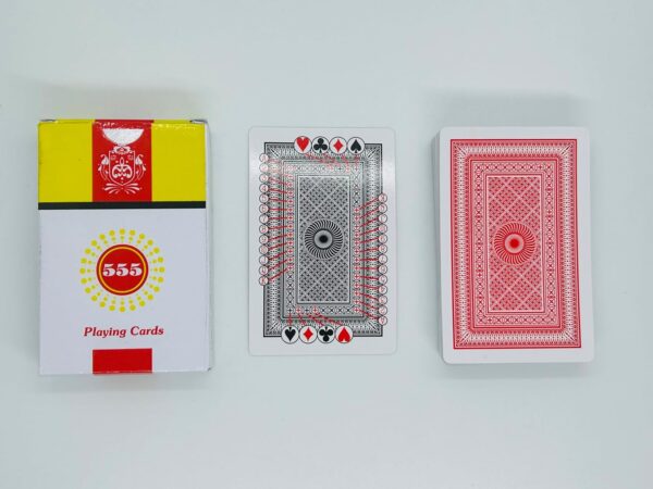 555 Mark Playing Card Deck Magic (RED)