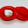 EGG TO HEN MAGIC PLATES TRICK (RED) / EGG SURPRISE MAGIC TRICK / EGG HATCHARY MAGIC - Image 8