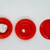EGG TO HEN MAGIC PLATES TRICK (RED) / EGG SURPRISE MAGIC TRICK / EGG HATCHARY MAGIC - Image 5