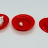 EGG TO HEN MAGIC PLATES TRICK (RED) / EGG SURPRISE MAGIC TRICK / EGG HATCHARY MAGIC - Image 4