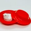 EGG TO HEN MAGIC PLATES TRICK (RED) / EGG SURPRISE MAGIC TRICK / EGG HATCHARY MAGIC - Image 12