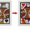 3 CARDS MONTE MAGIC TRICK (JUMBO SIZE) / THREE CARDS MONTE CARD CHANGE MAGIC (SET OF 3) - Image 6