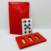 CARD VANISH FRAME MAGIC TRICK (RED) / VANISHING CARD FRAME MAGIC (PLASTIC CARD) - Image 12