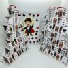BAG TO CARD CASTLES MAGIC TRICK (SET OF 3 CASTLES) / CARD CASTLE MAGIC BAG TRICK - Image 16