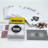 MW555 MARK CARD DECK MAGIC TRICK SET OF 2 PCS (RED & BLACK) / MARKED PLAYING CARD / CERATING 555 PLAYING CARD - Image 4