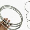 MAGNETIC LINKING RING MAGIC TRICK (SET OF 3) - Image 2
